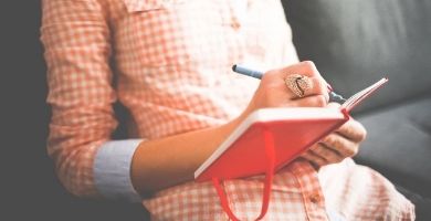 Bullet journal apuntar en la agenda